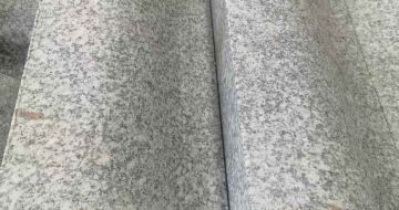 金华芙蓉白S型拉丝面路沿石
