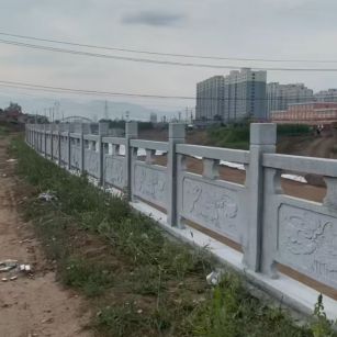 金华 石材河道栏杆