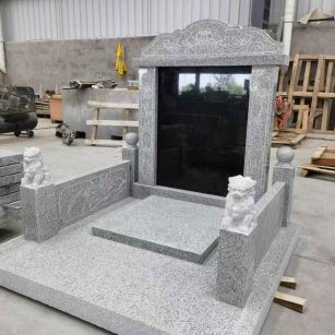 金华 芝麻白公墓、套墓