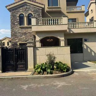 金华黄金麻别墅干挂效果展示