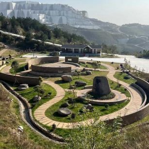 金华仿古石铺装整体效果