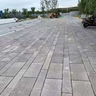 金华仿古石铺装效果