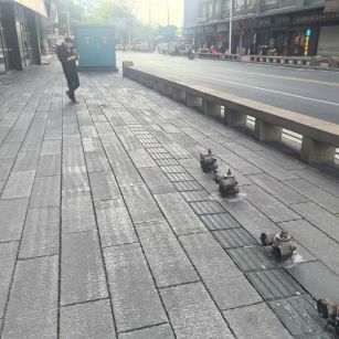 金华仿古石铺装效果