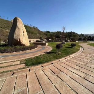 金华仿古石铺装效果