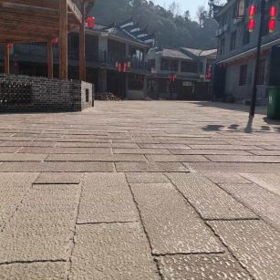 金华仿古石铺装效果