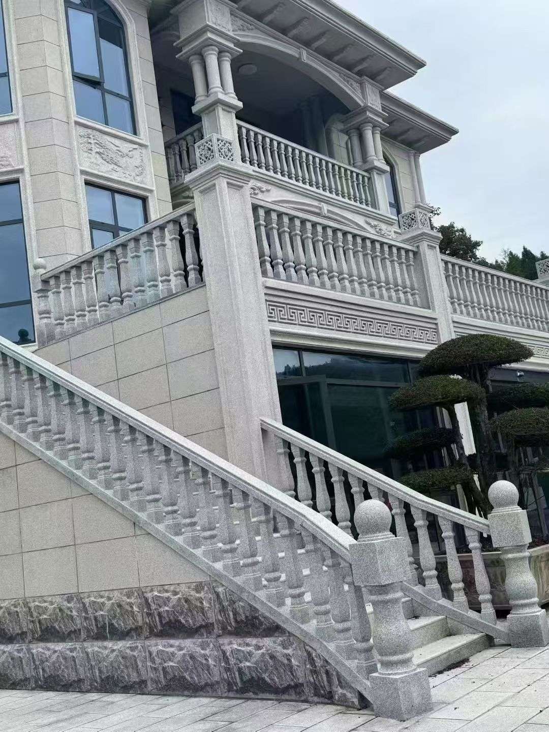 金华 芝麻白别墅，栏杆