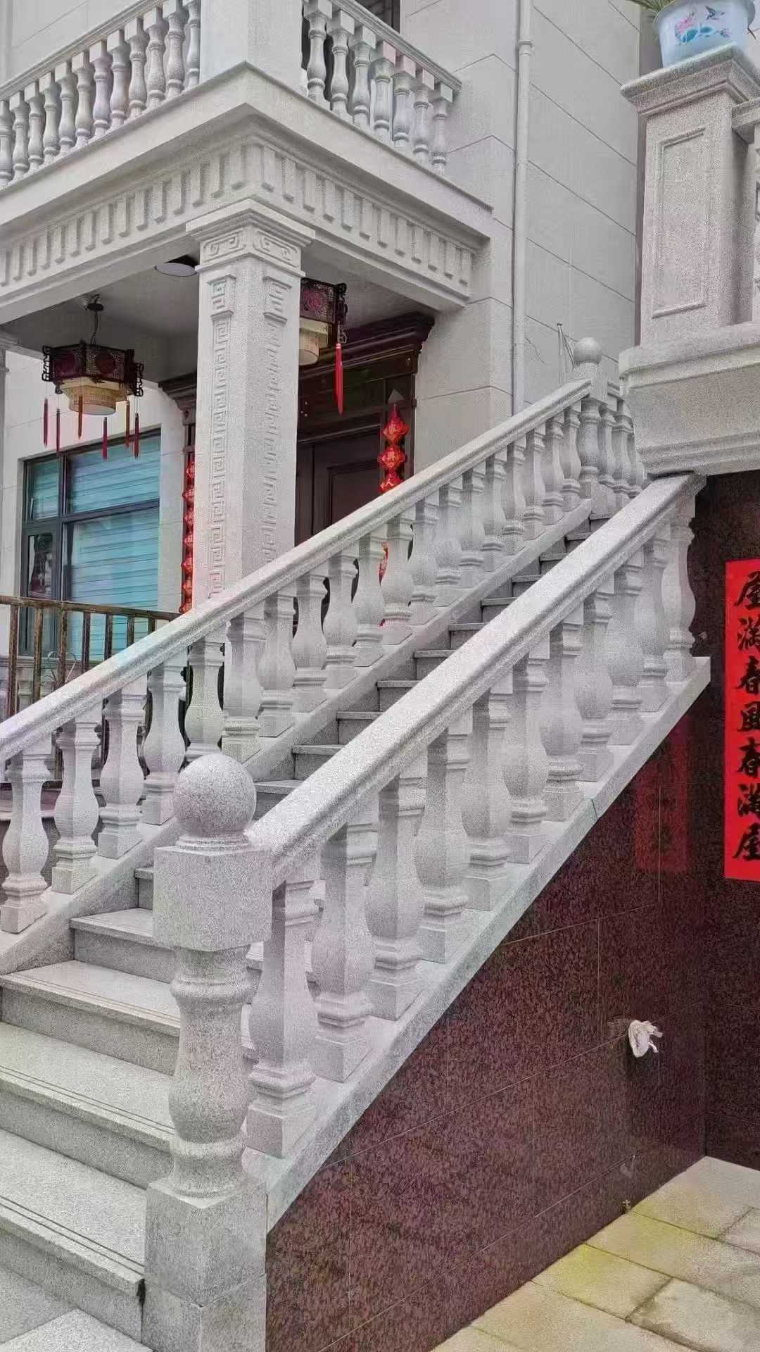金华 天然石材 阳台庭院护栏、栏杆