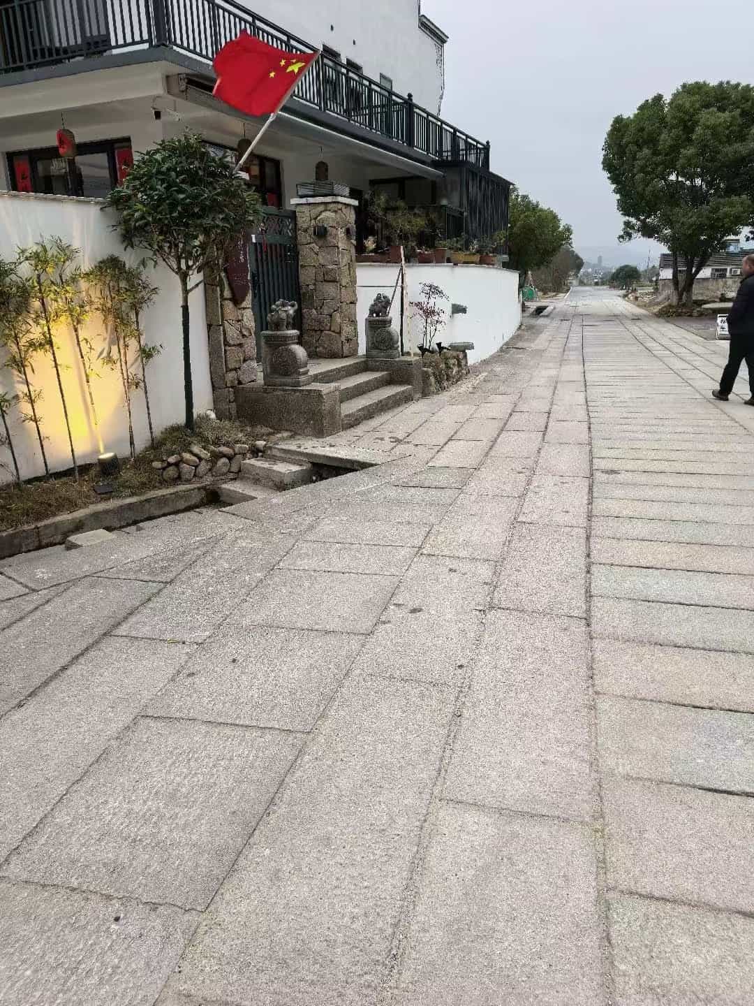 金华仿古石铺装效果