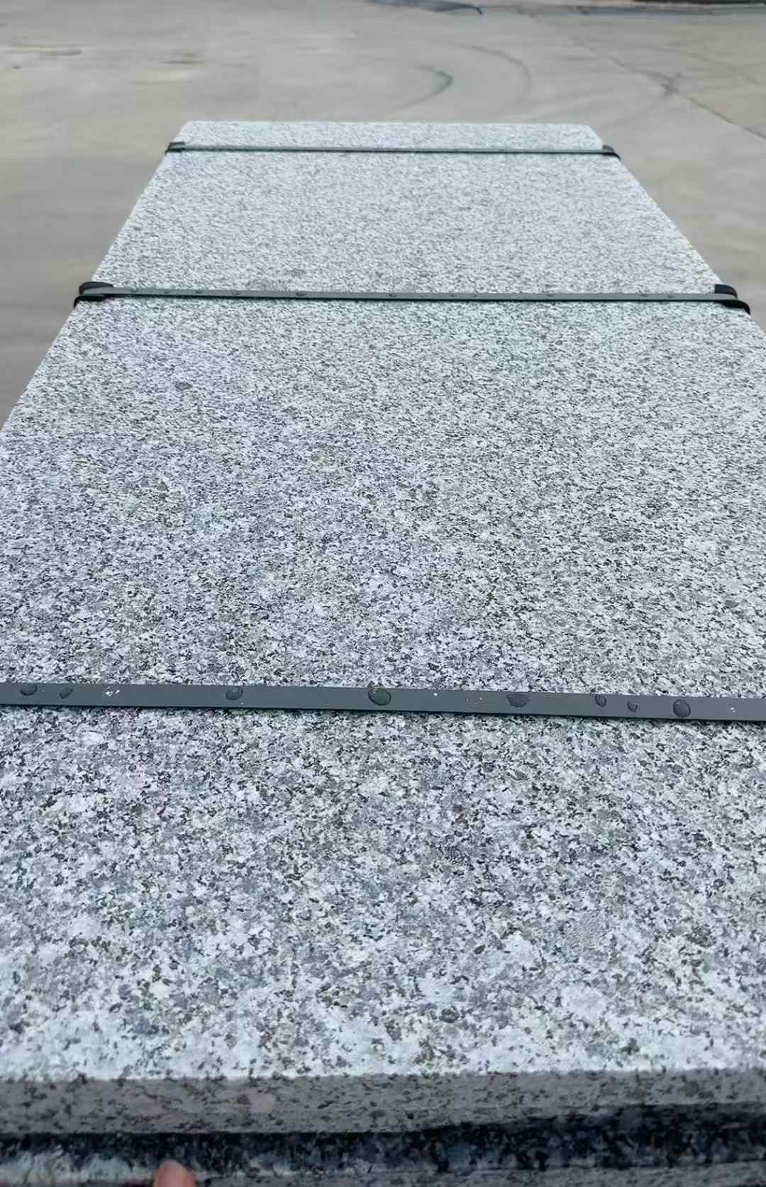 金华 芝麻黑火烧面毛板，条板，半成品