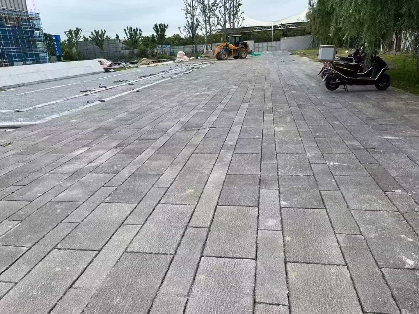 金华仿古石铺装效果
