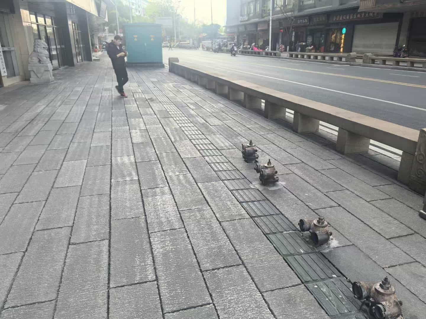 金华仿古石铺装效果