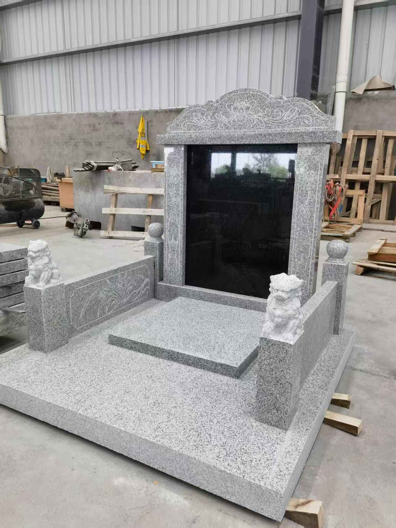 金华 芝麻白公墓、套墓