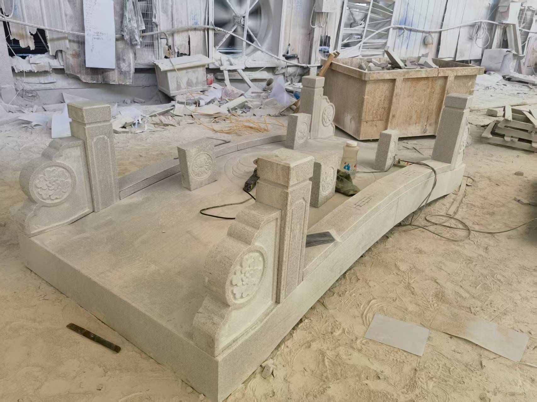 金华 芝麻灰火烧面石桥-拼装