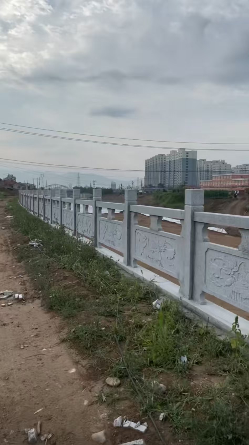 金华 石材河道栏杆