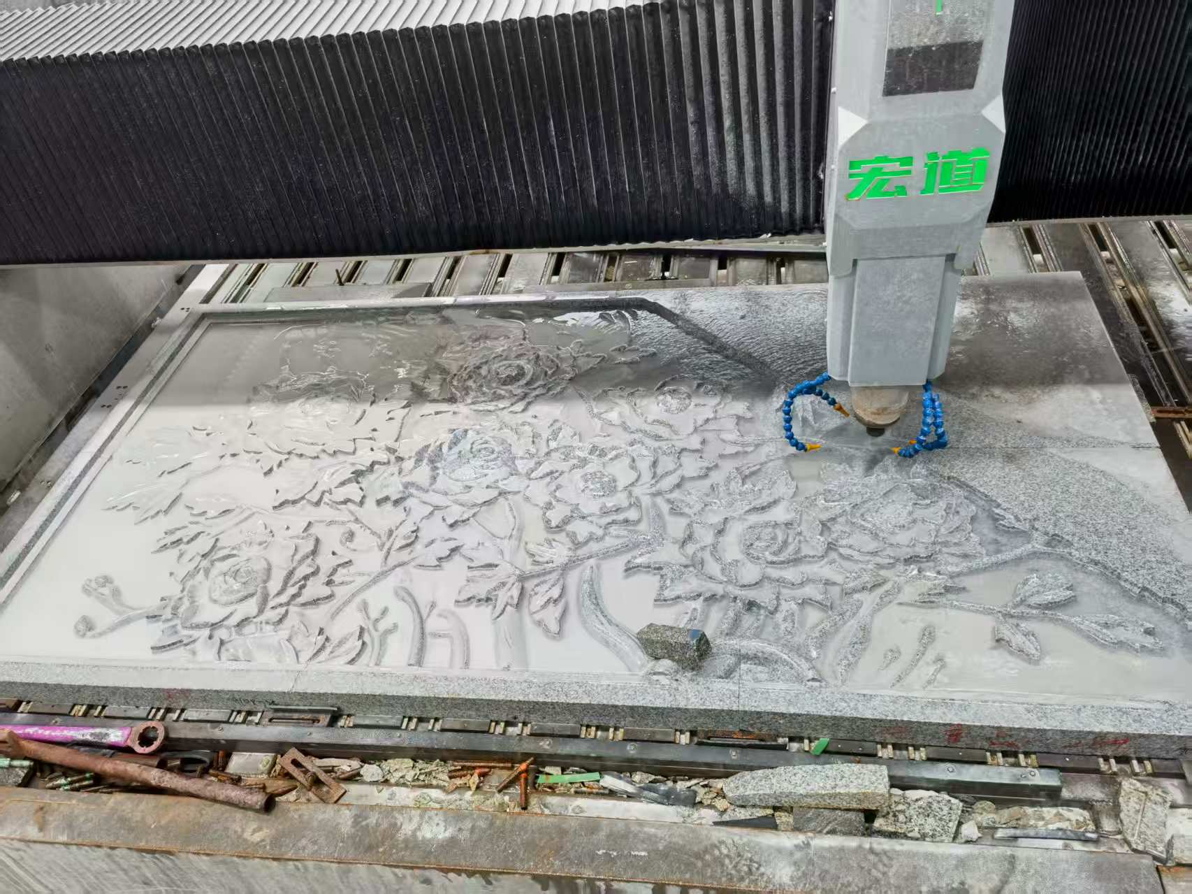 金华 别墅墙面石材雕刻